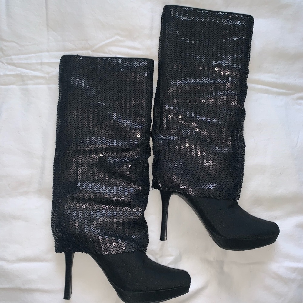 Nina Sequin boots - Picture 4 of 7